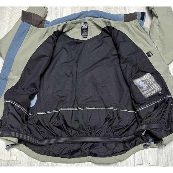 Nike ACG Jacket Clima-Fit Max Outer Layer 3 Ski Vented Y2K Mens Large Beige Tan - Picture 3 of 7